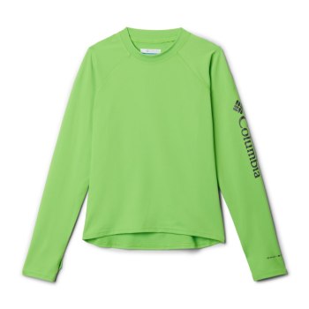 Columbia Sandy Shores Long Sleeve Sunguard, Sudaderas Verdes Para Niño | 745860-LPY